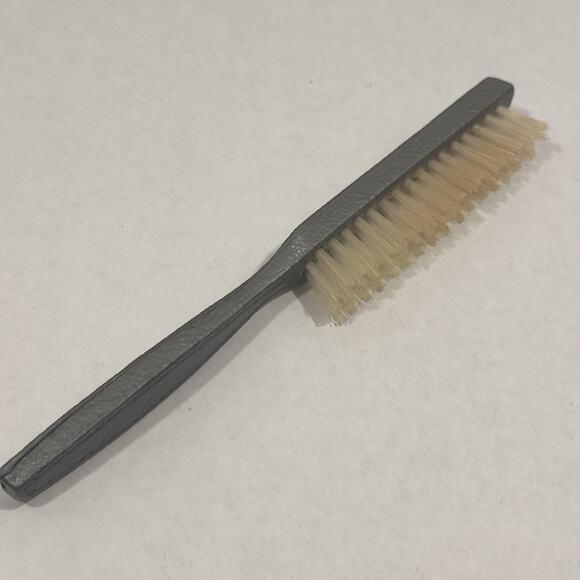 Rare Vintage Pebble Textured Plastic Or Resin Hair Brush 8 Inches Tease & Smooth - Picture 6 of 8